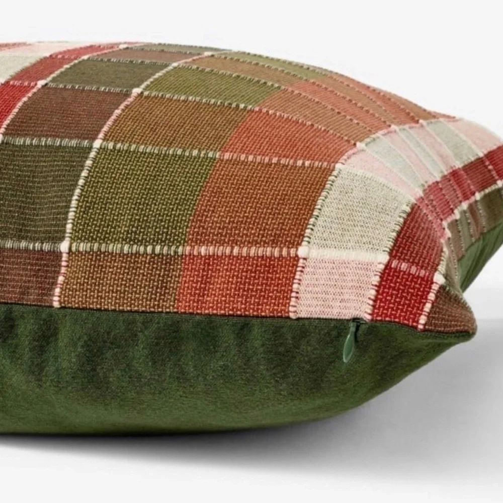 Oversized Woven Grid Square Pillow Cover Only - Threshold Studio McGee